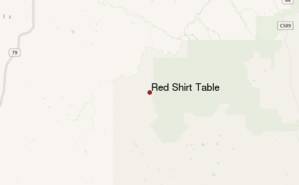 Red Shirt Table Location Map