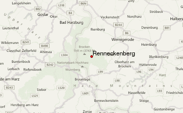Renneckenberg Location Map