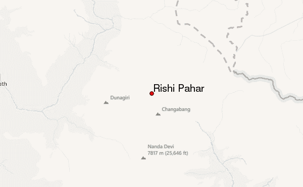 Rishi Pahar Location Map