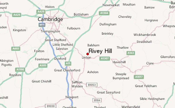 Rivey Hill Location Map