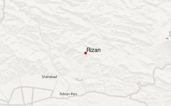 Rizan Location Map