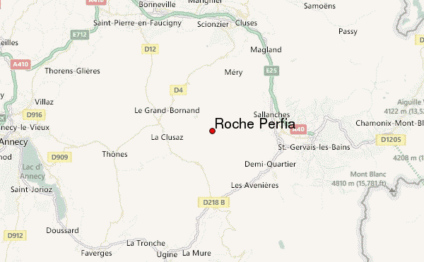 Roche Perfia Location Map