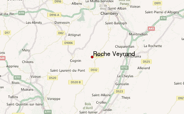 Roche Veyrand Location Map