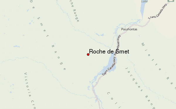 Roche de Smet Location Map