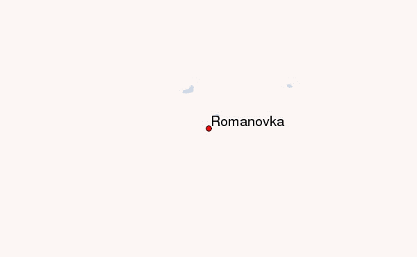 Romanovka Location Map