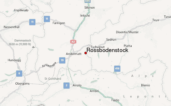 Rossbodenstock Location Map