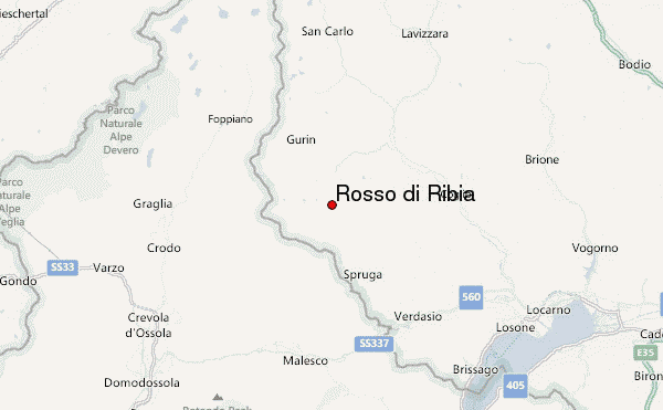 Rosso di Ribia Location Map