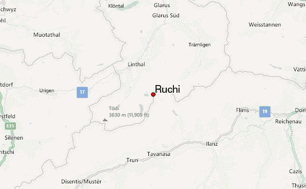 Ruchi Location Map