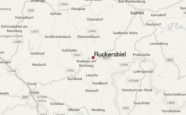 Rückersbiel Location Map