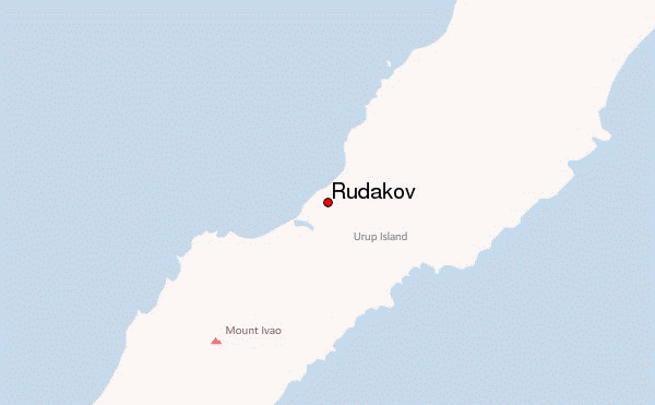Rudakov Location Map