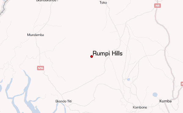 Rumpi Hills Location Map