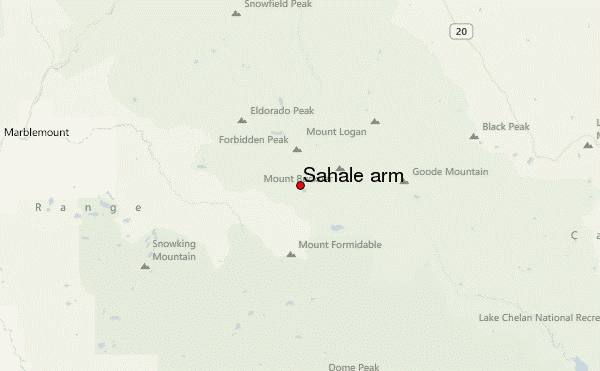 Sahale arm Location Map