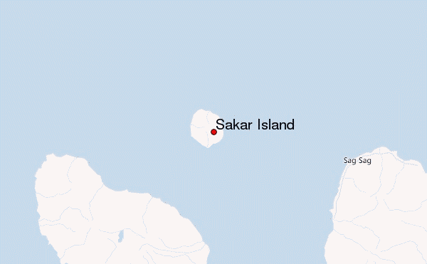 Sakar Island Location Map