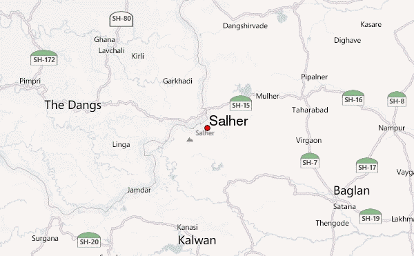 Salher Location Map