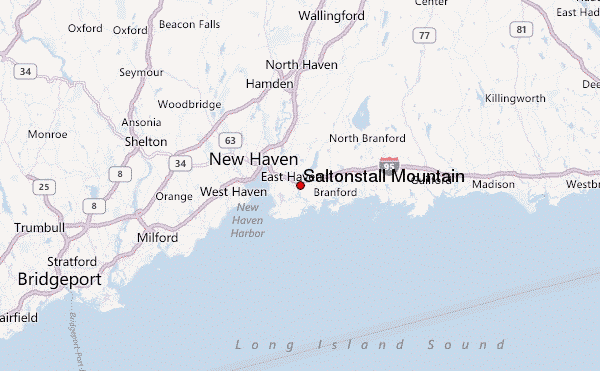Saltonstall Mountain Location Map