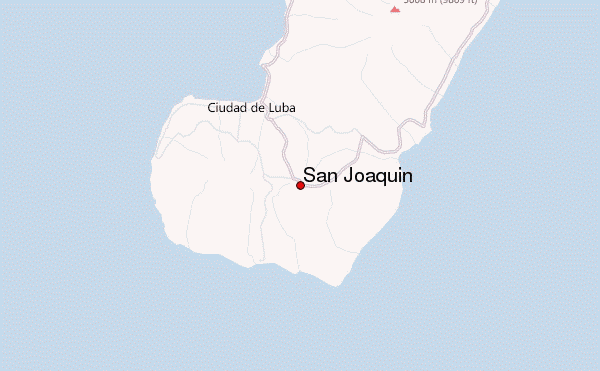 San Joaquin Location Map