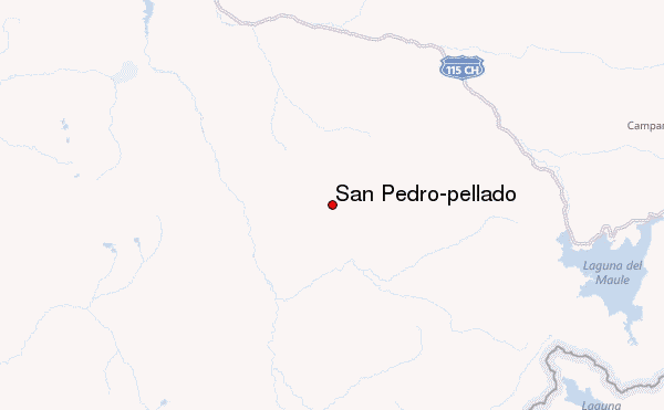 San Pedro-pellado Location Map