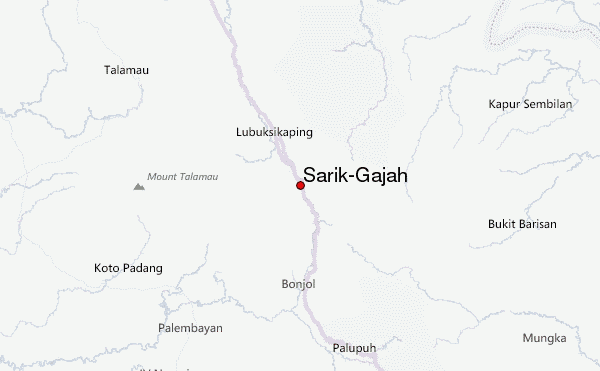 Sarik-Gajah Location Map