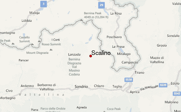Scalino Location Map