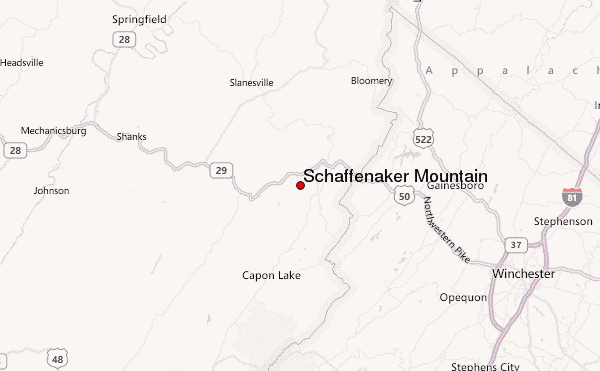 Schaffenaker Mountain Location Map