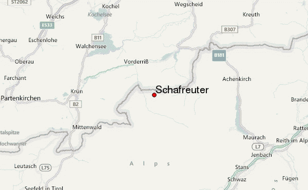 Schafreuter Location Map