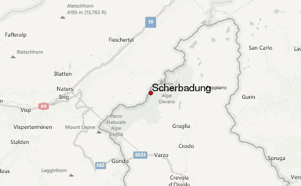 Scherbadung Location Map