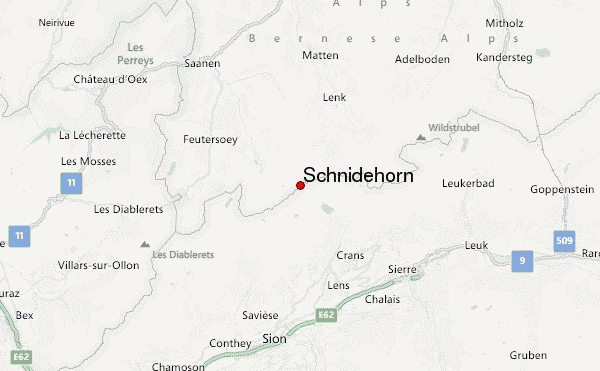 Schnidehorn Location Map