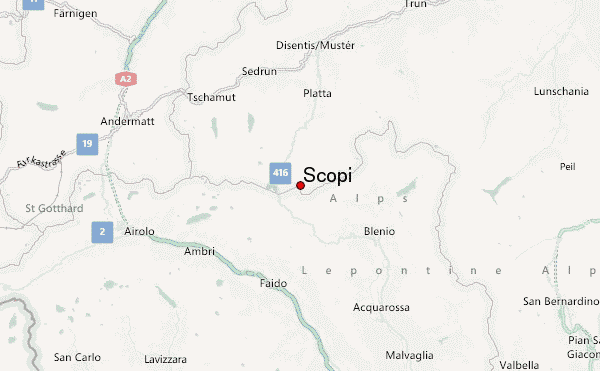 Scopi Location Map