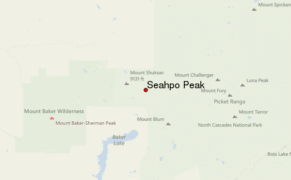 Seahpo Peak Location Map