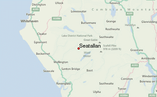 Seatallan Location Map