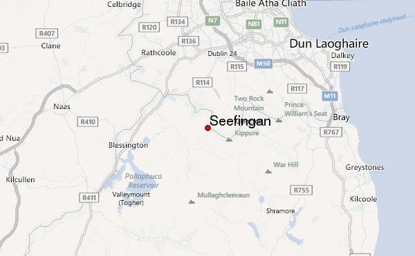 Seefingan Location Map