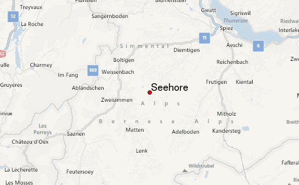 Seehore Location Map