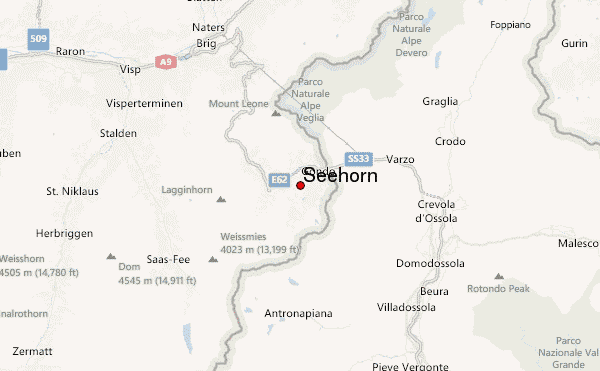 Seehorn Location Map