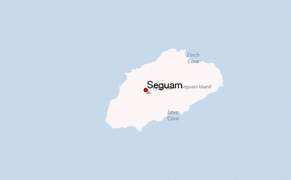 Seguam Location Map