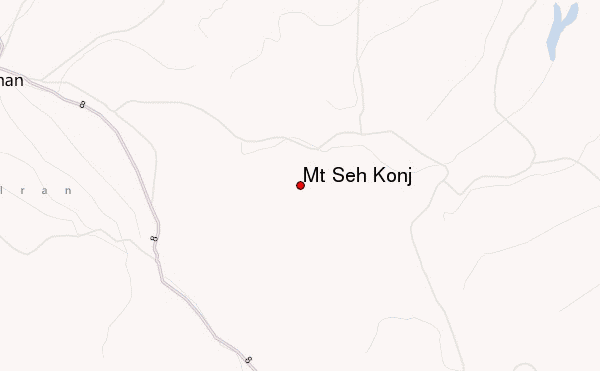 Mt Seh Konj Location Map