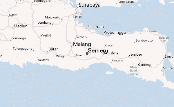 Semeru Mountain Information