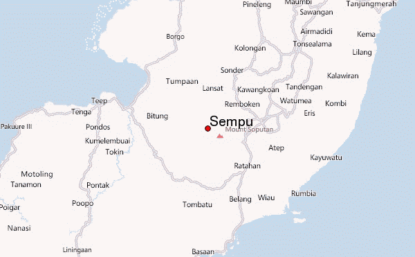 Sempu Location Map