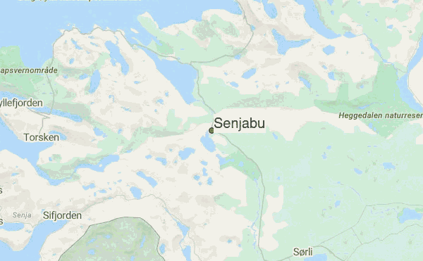 Senjabu Location Map