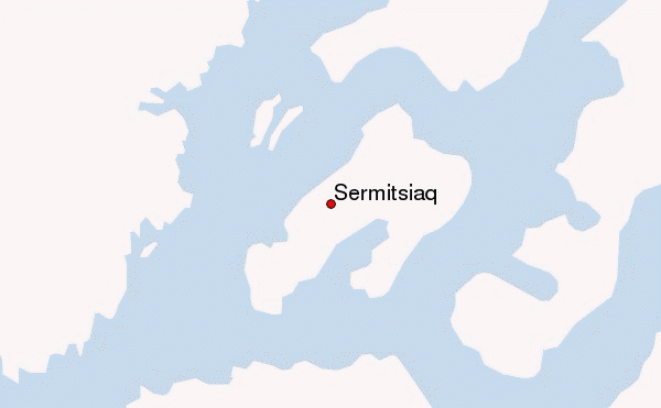 Sermitsiaq Location Map