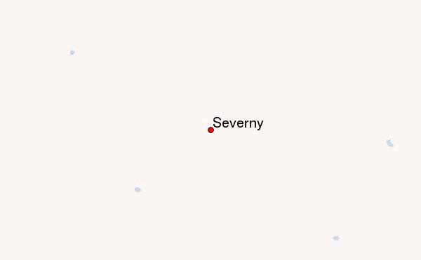 Severny Location Map