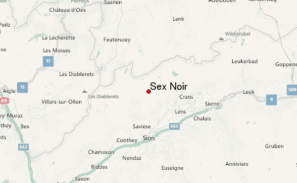 Sex Noir Location Map