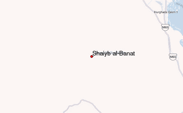 Shaiyb al-Banat Location Map