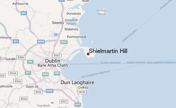 Shielmartin Hill Location Map