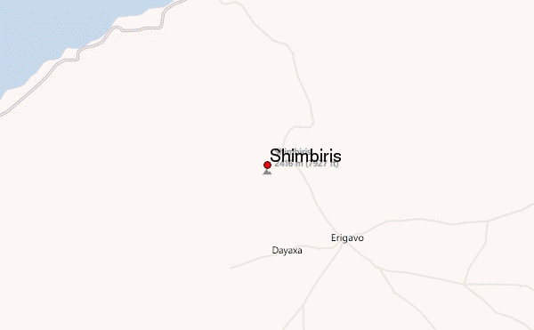 Shimbiris Location Map
