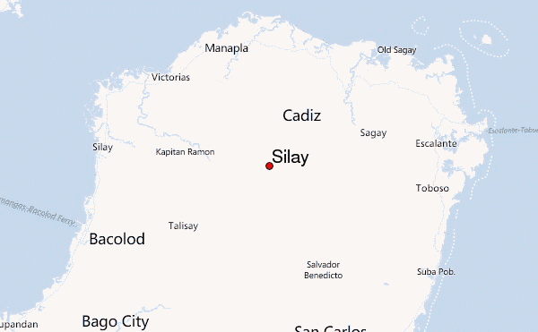 Silay Location Map