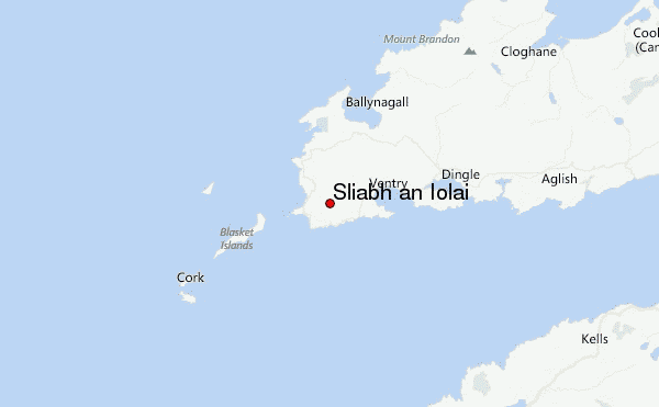 Sliabh an Iolai Location Map