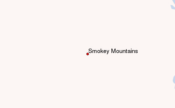 Smokey Mountains Location Map