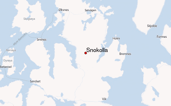 Snøkolla Location Map