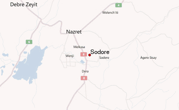 Sodore Location Map
