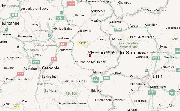 Sommet de la Saulire Mountain Information